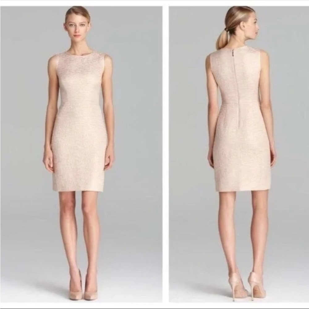 💕KATE SPADE💕 All That Glitters Sleeveless Della Sheath Dress ~ Blush 6